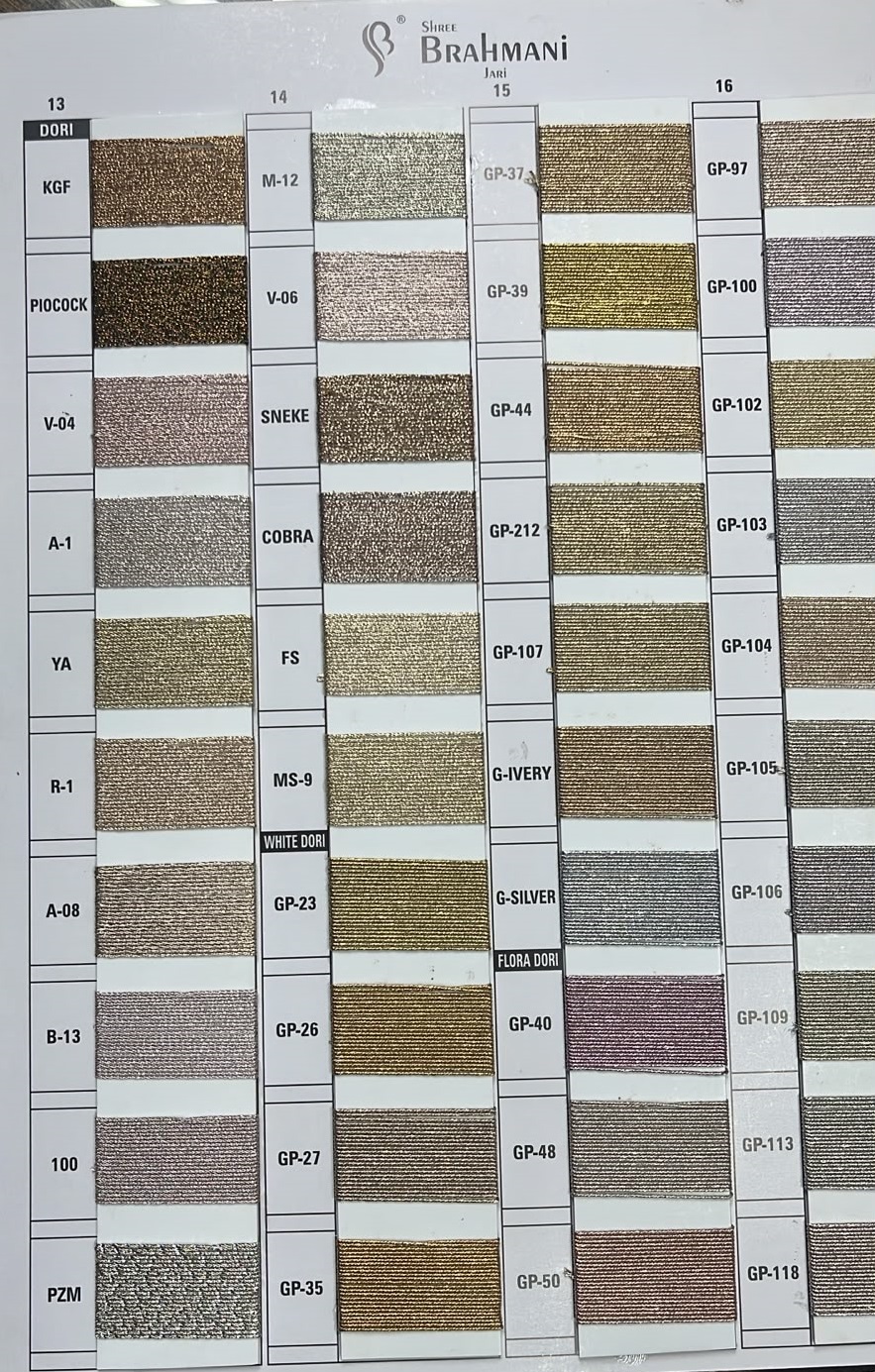 Silver Zari Thread